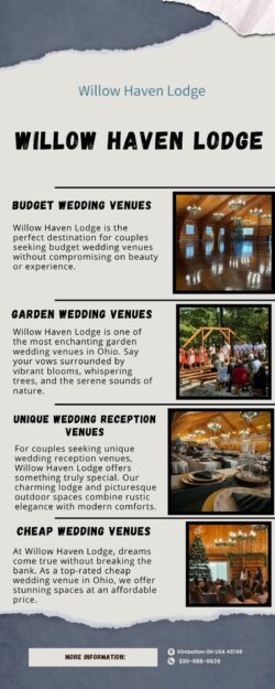 Romantic Countryside Weddings at Willow Haven Lodge