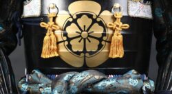 Handmade Oda Clan Black & Blue Samurai Armor – Wearable Collector’s Set