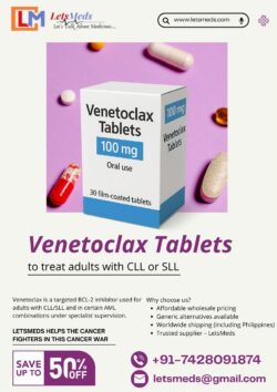 Buy Venetoclax 100 mg Tablets Online in Manila, Philippines — Prescription‑Only Inquiry