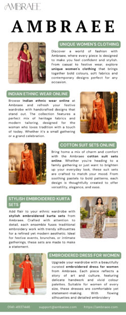 Explore Stunning Styles in Unique Womens Clothing for Every Occasion