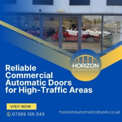 Reliable Commercial Automatic Doors for High-Traffic Areas