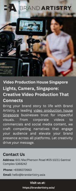 Lights, Camera, Singapore: Creative Video Production That Connects