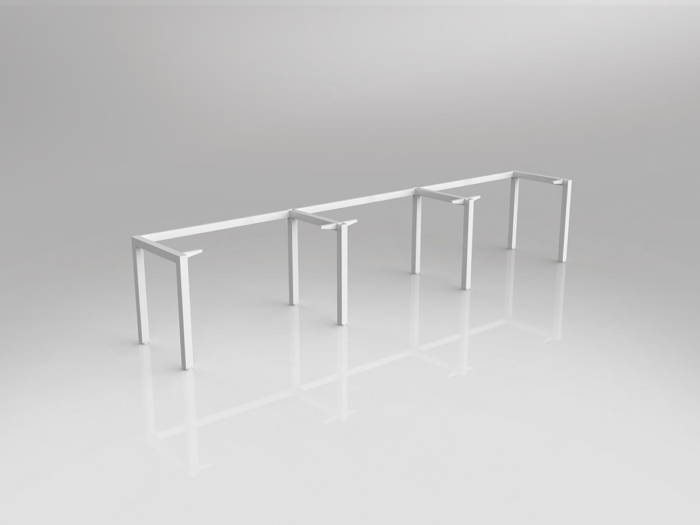 OL Axis Single Sided 3-User Workspace Frame
