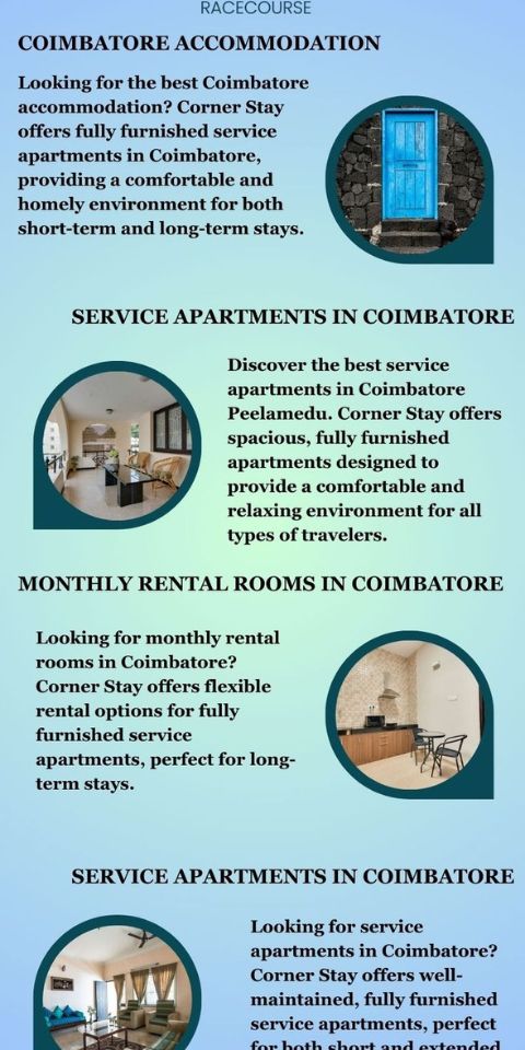 Affordable Monthly Rental Rooms in Coimbatore | Corner Stay