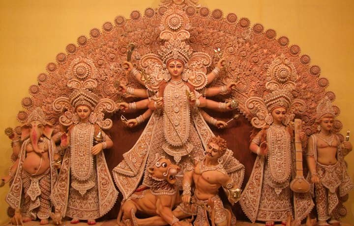 Fiberglass Durga Idol is the Best Choice for Hindu Families Abroad