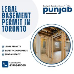 Legal Basement Permit Services In Toronto – Punjab Designers