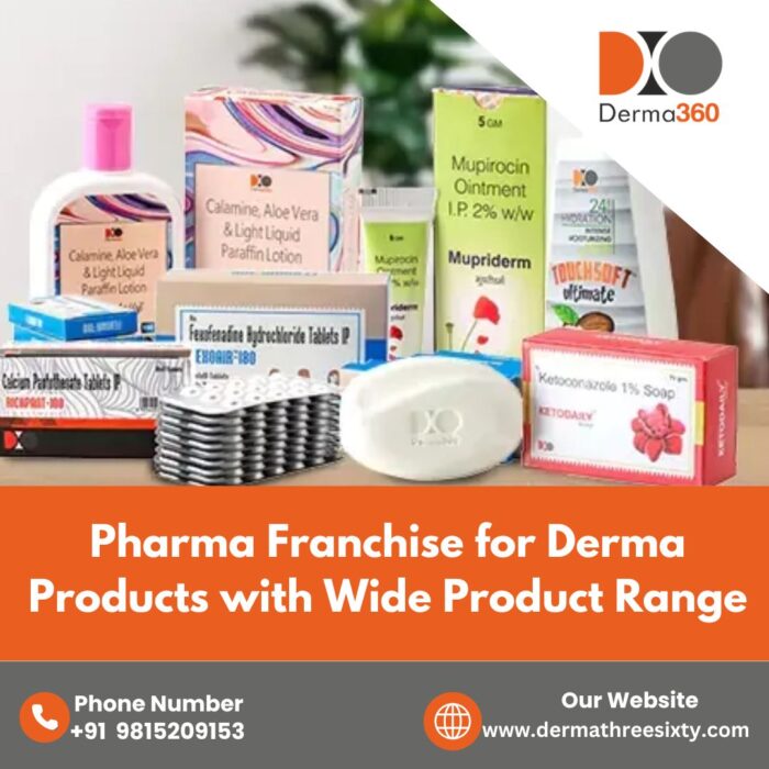 Pharma Franchise for Derma Products with Wide Product Range – Derma360