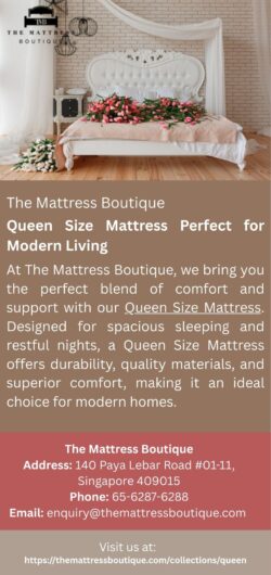 Queen Size Mattress Perfect for Modern Living