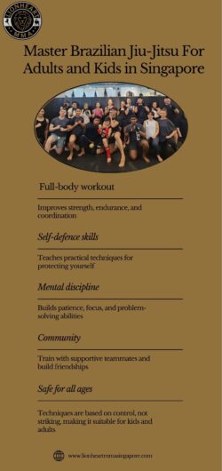 Master Brazilian Jiu-Jitsu For Adults and Kids in Singapore