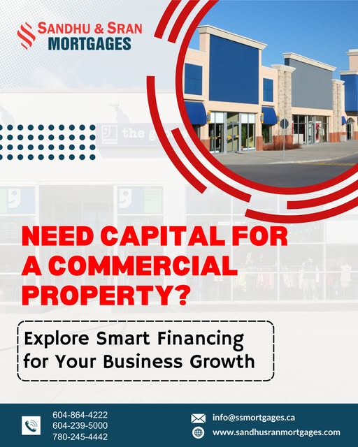 Commercial Mortgages Built for Western Canadian Entrepreneurs