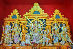 Buy Bengali Maa Durga Idol Online | Authentic Durga Murti for Home & Puja