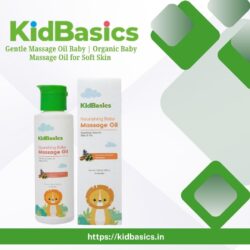 Gentle Massage Oil Baby | Organic Baby Massage Oil for Soft Skin