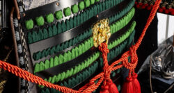 Oda Clan Samurai Armor: The Black & Green Legacy of Sengoku Warriors