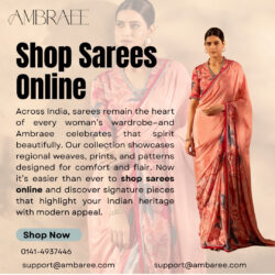 Why More Women Now Prefer to Shop Sarees Online Instead of In-Stores