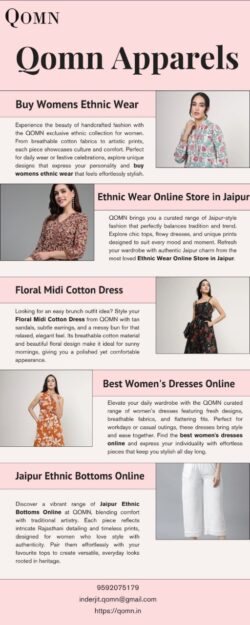 Shop Jaipur Fashion at Its Best from Ethnic Wear Online Store in Jaipur