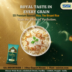 Royal Taste in Every Grain | SSI Premium Basmati Rice