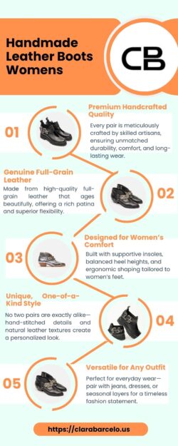 Luxury Handmade Leather Boots for Modern Women