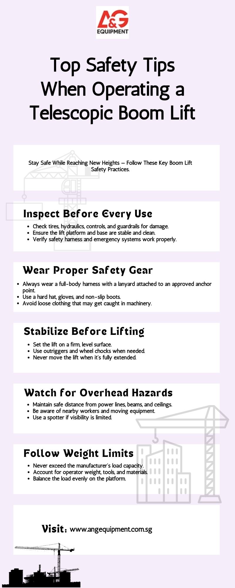 Top Safety Tips When Operating a Telescopic Boom Lift