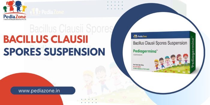 Pediagermina Ampoules – Bacillus Clausii Spores Suspension