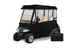 Universal Fit GLX2 Golf Cart Enclosures — Adaptable, All-Weather Enclosure for 2-Seater Carts