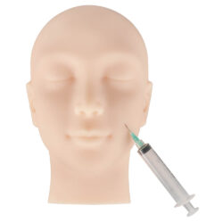 Facial Injection Training Head with Ears & Internal Skeleton