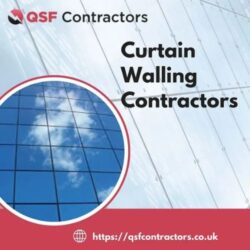 Curtain Walling Installation by QSF Contractors