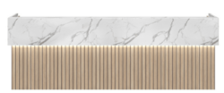1800 (W) x 900 (D) x 1100 (H)mm / With LED / Marble