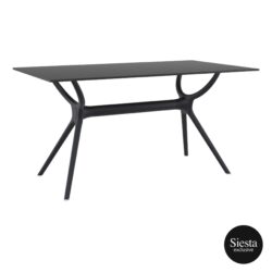 Black / 1400W x 800D