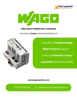 WAGO PLC Supplier in Dubai, UAE | Modular Industrial Automation Solutions