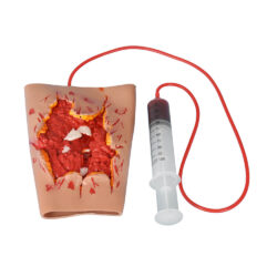Wearable Leg Blast Wound Trainer Sleeve