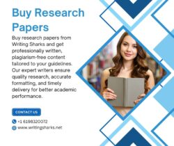 Buy Research Papers – Writing Sharks