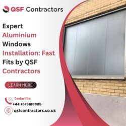 Expert Aluminium Windows Installation: Fast Fits by QSF Contractors