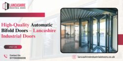 High-Quality Automatic Bifold Doors – Lancashire Industrial Doors