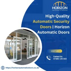 High-Quality Automatic Security Doors | Horizon Automatic Doors