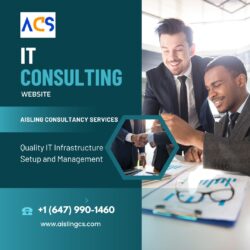 IT consulting website Aisling Consultancy Services