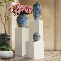 Midnight Tide Vase