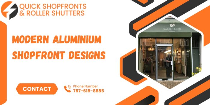 Modern Aluminium Shopfront Designs : Quick Shopfronts