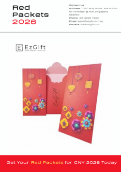 Personalised Red Packets 2026 – Celebrate CNY with Style