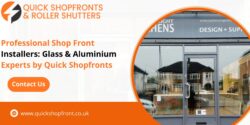 Professional Shop Front Installers: Glass & Aluminium Experts by Quick Shopfronts