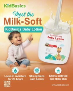 Best Lotion for Newborn Dry Skin : KidBasics Sensitive Care