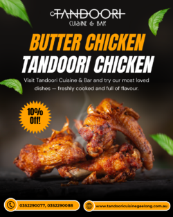 Best Tandoori Chicken in Geelong | Tandoori Cuisine & Bar