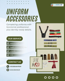 Premium Uniform Accessories for Professional & Ceremonial Wear