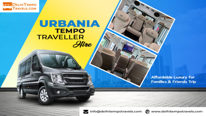 Urbania Tempo Traveller on Rent in Delhi
