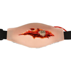 Wearable Abdominal Wound Packing Trainer Kit with Foreign Object