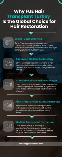 Premium FUE Hair Transplant Turkey – Safe, Painless & Long-Lasting Results