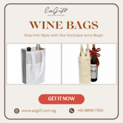 Wine Canvas Bags in Singapore (Customize Gifts) | EzGift