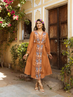 Embroidery Dresses in Vibrant Colours and Designer Inspired Collections