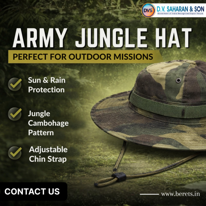 Army Jungle Hat: Lightweight Protection for Tropical Operations