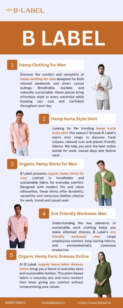 Which Hemp Kurta Style Shirts Are Trending This Season