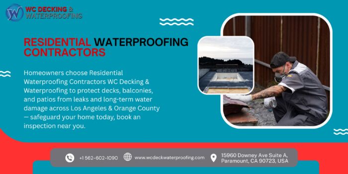 Residential Waterproofing Contractors